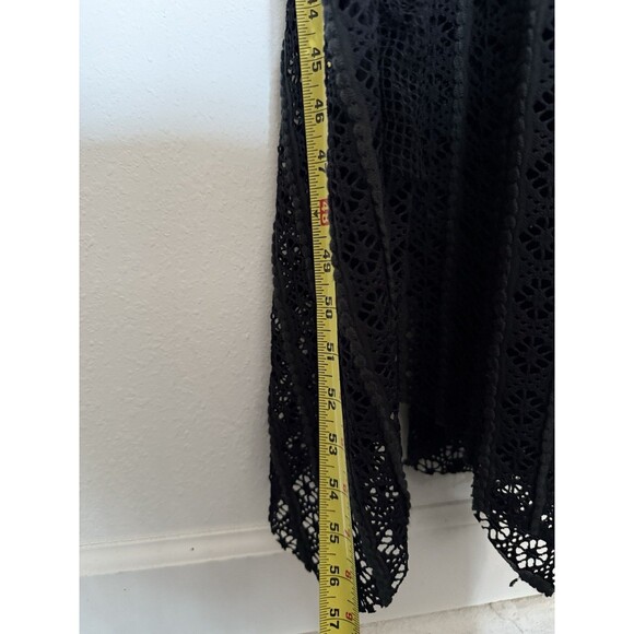 Free People Revolve Celeste Maxi Dress 12 Black Womens Halter Embroidered NWT - Picture 12 of 14